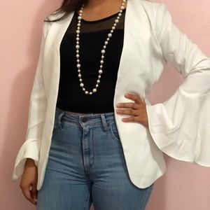 Philosophy White Blazer